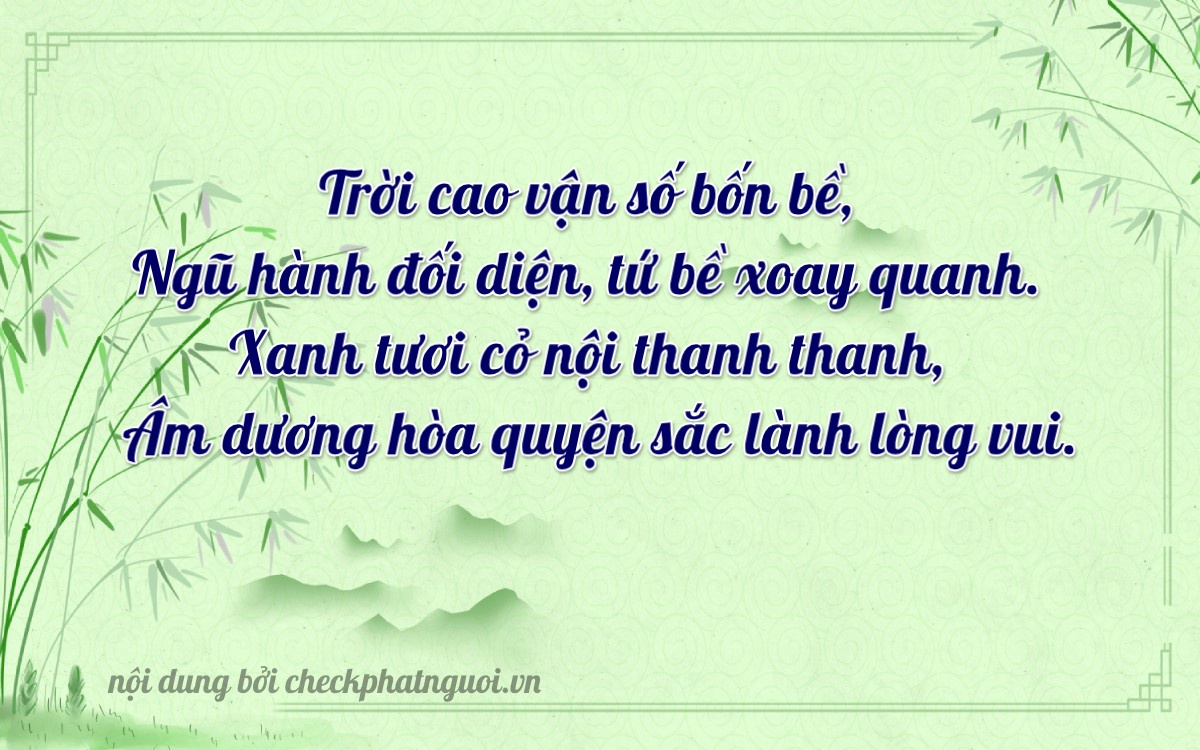 Bài thơ ý nghĩa cho <b>biển số 36C-47224</b> tại website checkphatnguoi.vn
