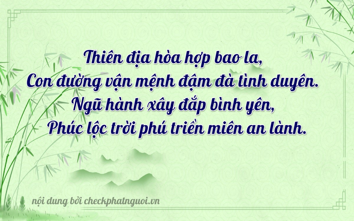 Bài thơ ý nghĩa cho <b>biển số 36E1-44702</b> tại website checkphatnguoi.vn