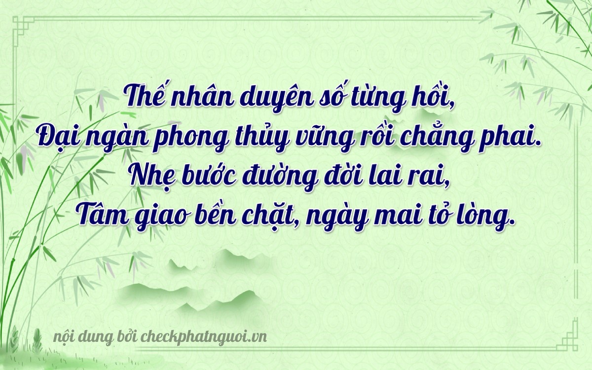 Bài thơ ý nghĩa cho <b>biển số 36G1-28800</b> tại website checkphatnguoi.vn