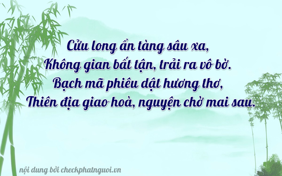 Bài thơ ý nghĩa cho <b>biển số 36H-09037</b> tại website checkphatnguoi.vn