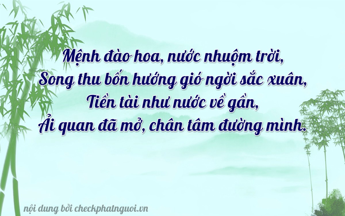 Bài thơ ý nghĩa cho <b>biển số 36K-17413</b> tại website checkphatnguoi.vn