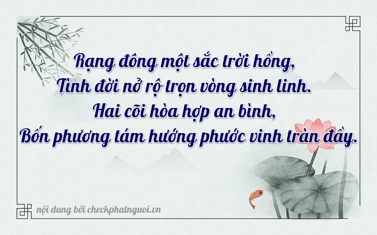 Bài thơ ý nghĩa cho <b>biển số 36K-21690</b> tại website checkphatnguoi.vn