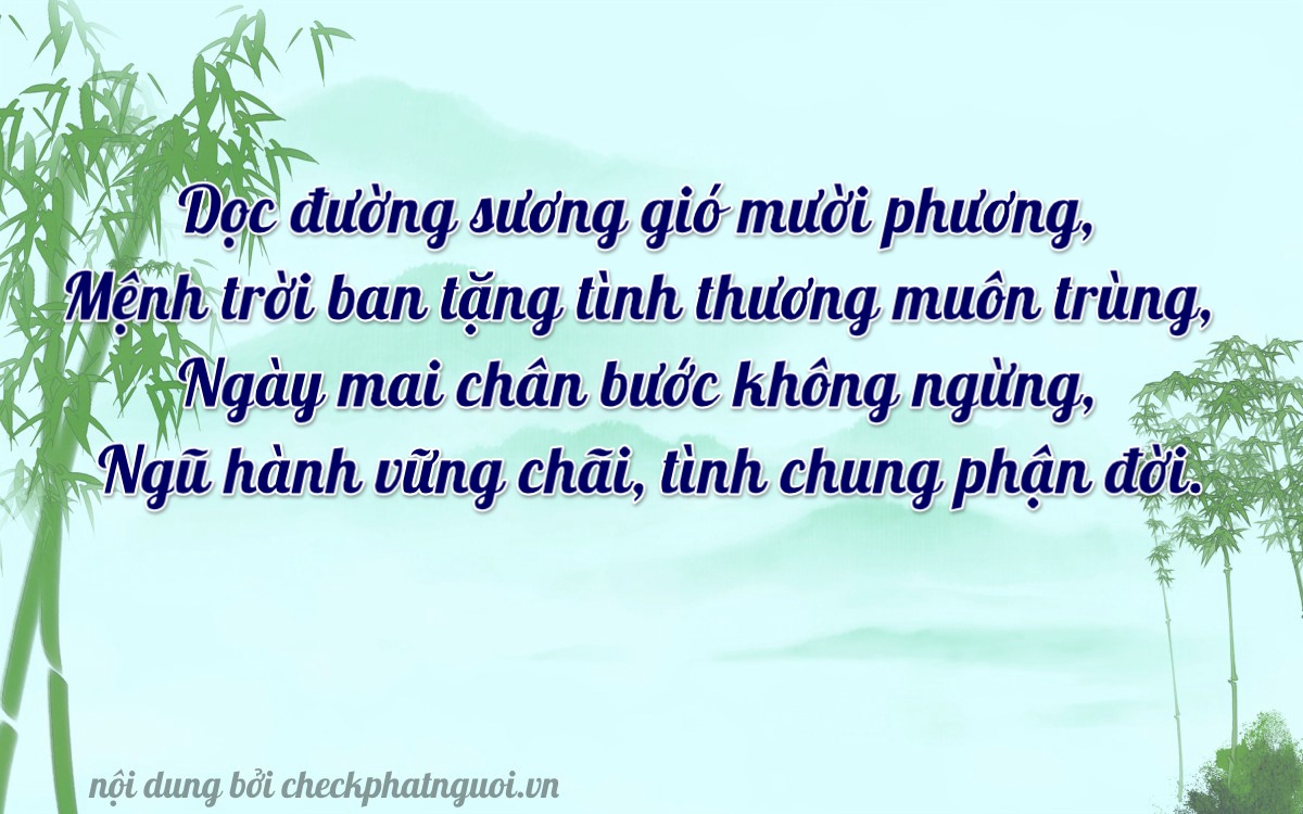 Bài thơ ý nghĩa cho <b>biển số 36K-31665</b> tại website checkphatnguoi.vn