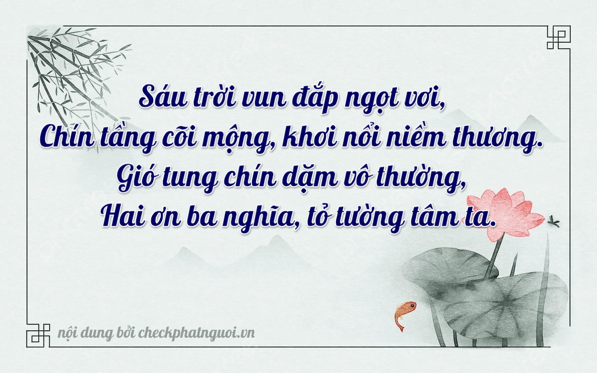 Bài thơ ý nghĩa cho <b>biển số 36K-36923</b> tại website checkphatnguoi.vn