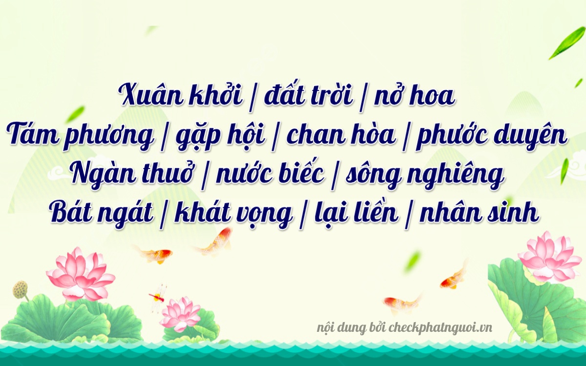 Bài thơ ý nghĩa cho <b>biển số 36K-38868</b> tại website checkphatnguoi.vn