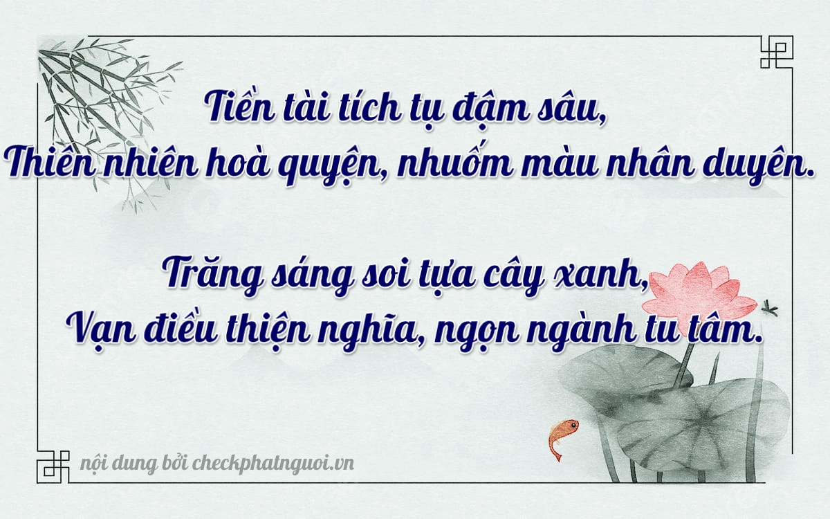 Bài thơ ý nghĩa cho <b>biển số 36K5-39157</b> tại website checkphatnguoi.vn