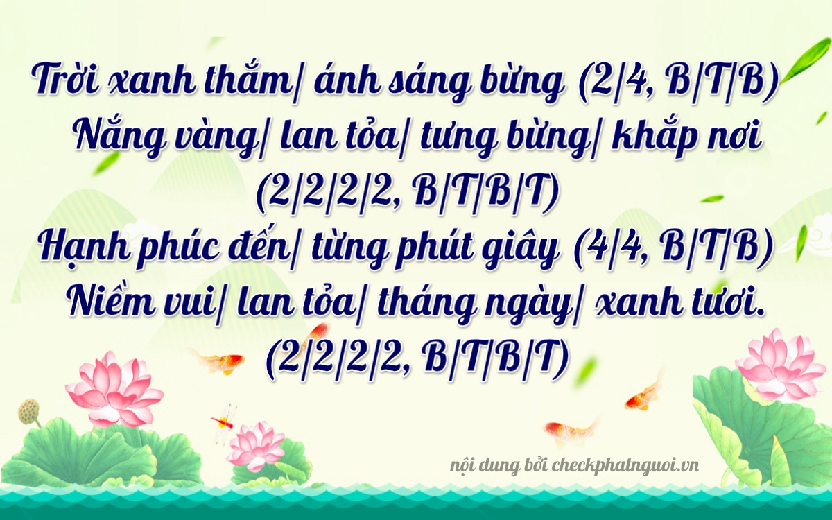 Bài thơ ý nghĩa cho <b>biển số 36K-83070</b> tại website checkphatnguoi.vn