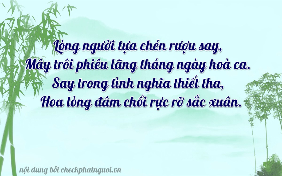 Bài thơ ý nghĩa cho <b>biển số 36M-13122</b> tại website checkphatnguoi.vn