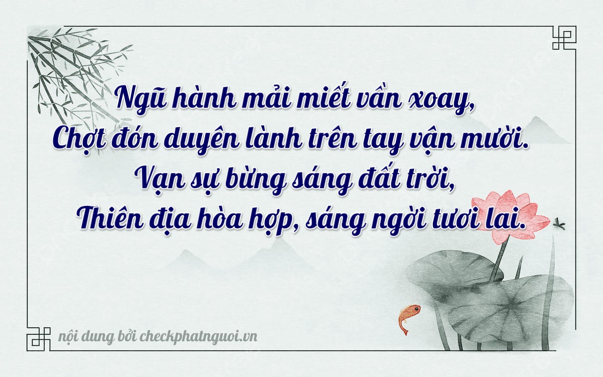 Bài thơ ý nghĩa cho <b>biển số 36N-14646</b> tại website checkphatnguoi.vn