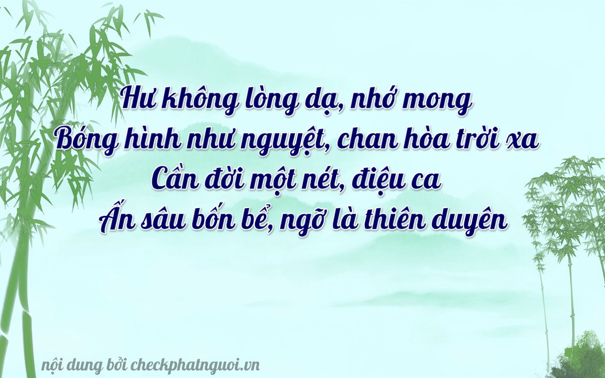 Bài thơ ý nghĩa cho <b>biển số 37A-00004</b> tại website checkphatnguoi.vn