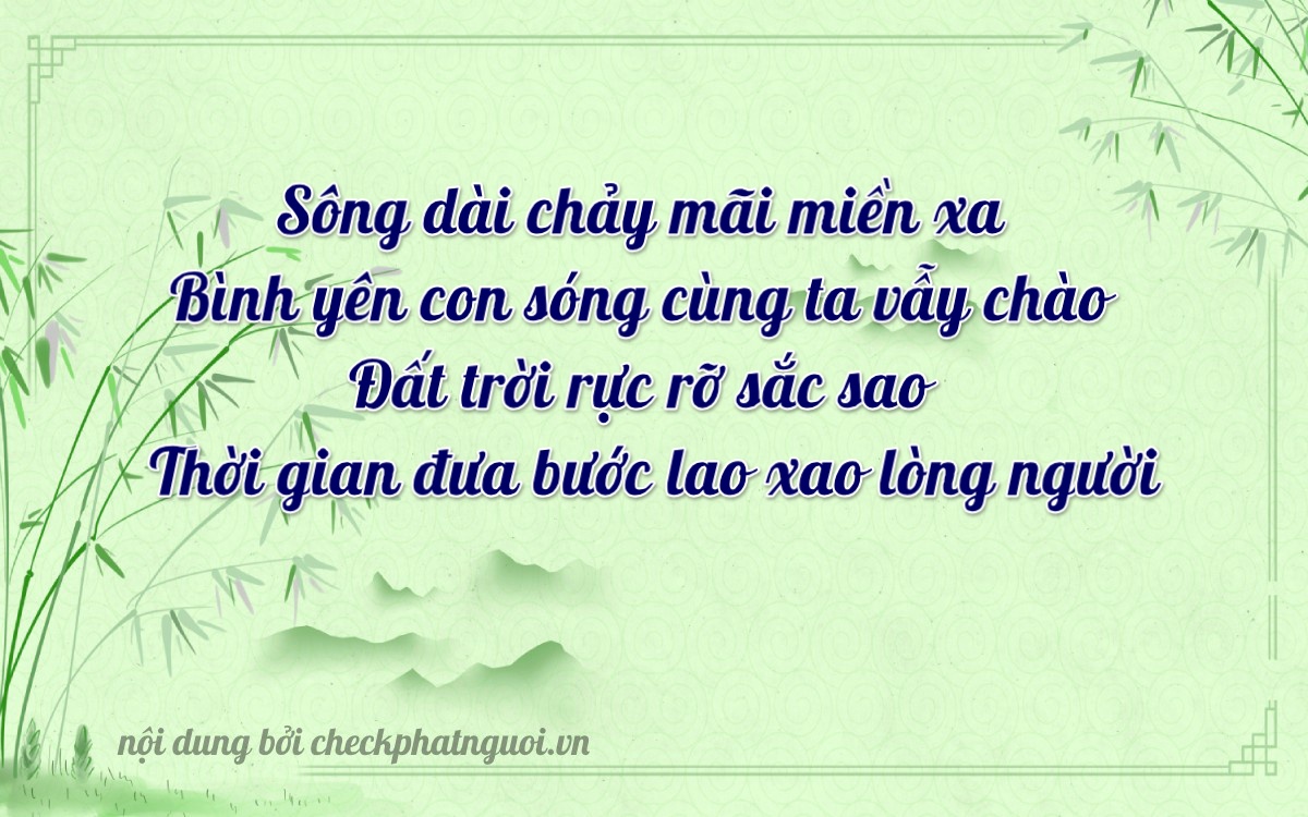 Bài thơ ý nghĩa cho <b>biển số 37A-08309</b> tại website checkphatnguoi.vn