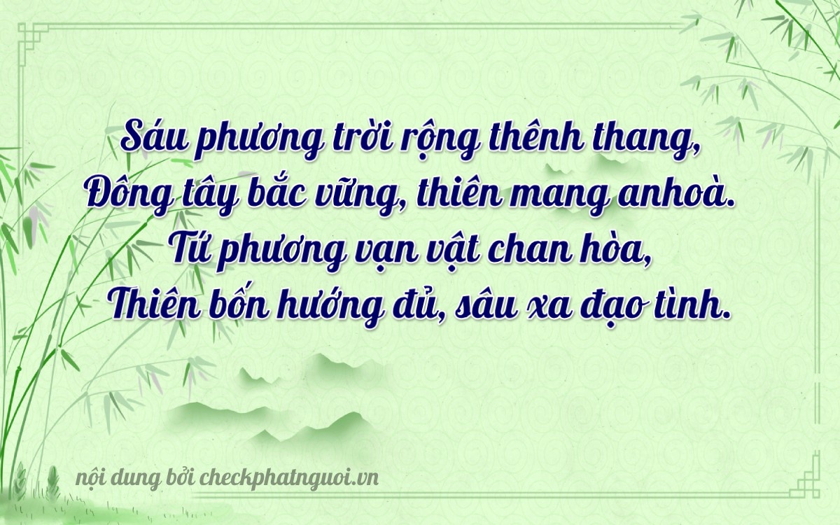 Bài thơ ý nghĩa cho <b>biển số 37A-16436</b> tại website checkphatnguoi.vn