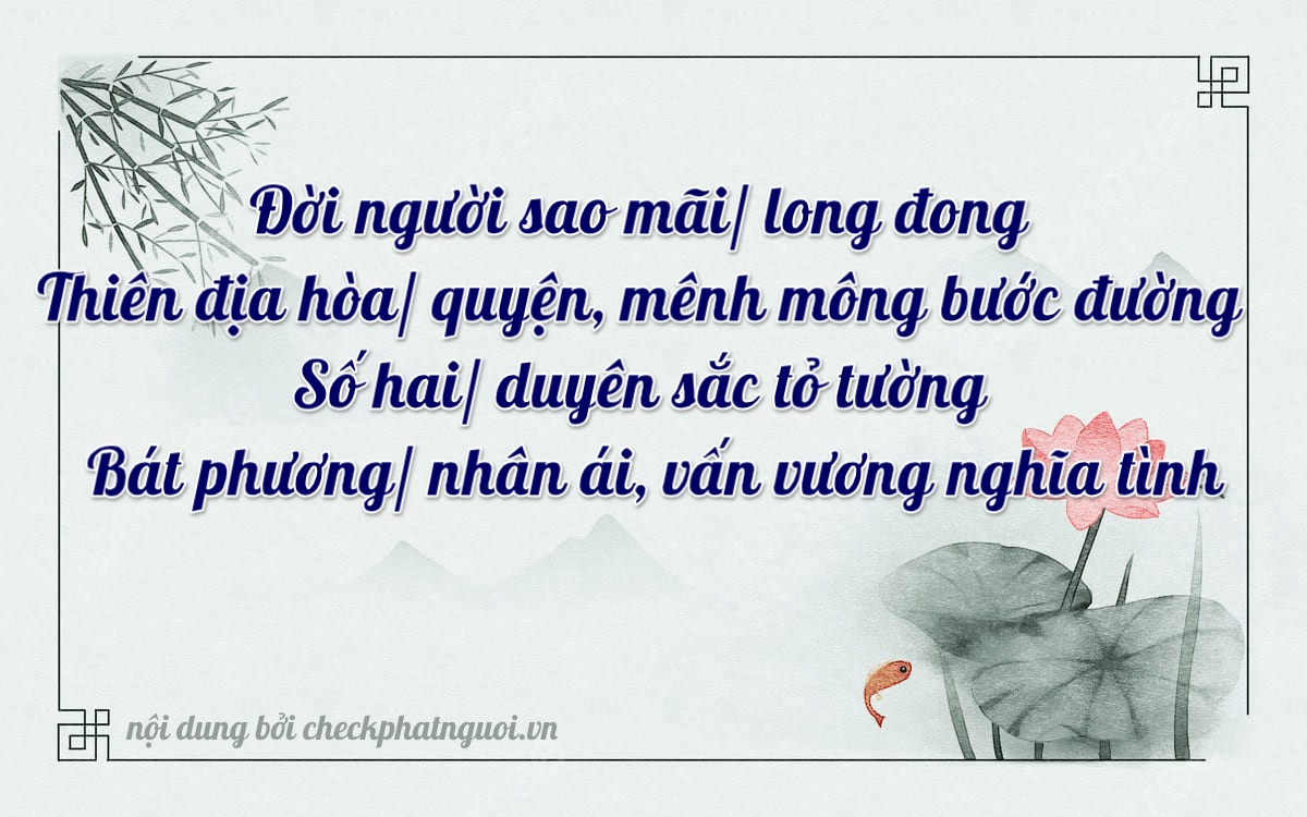 Bài thơ ý nghĩa cho <b>biển số 37A-18288</b> tại website checkphatnguoi.vn