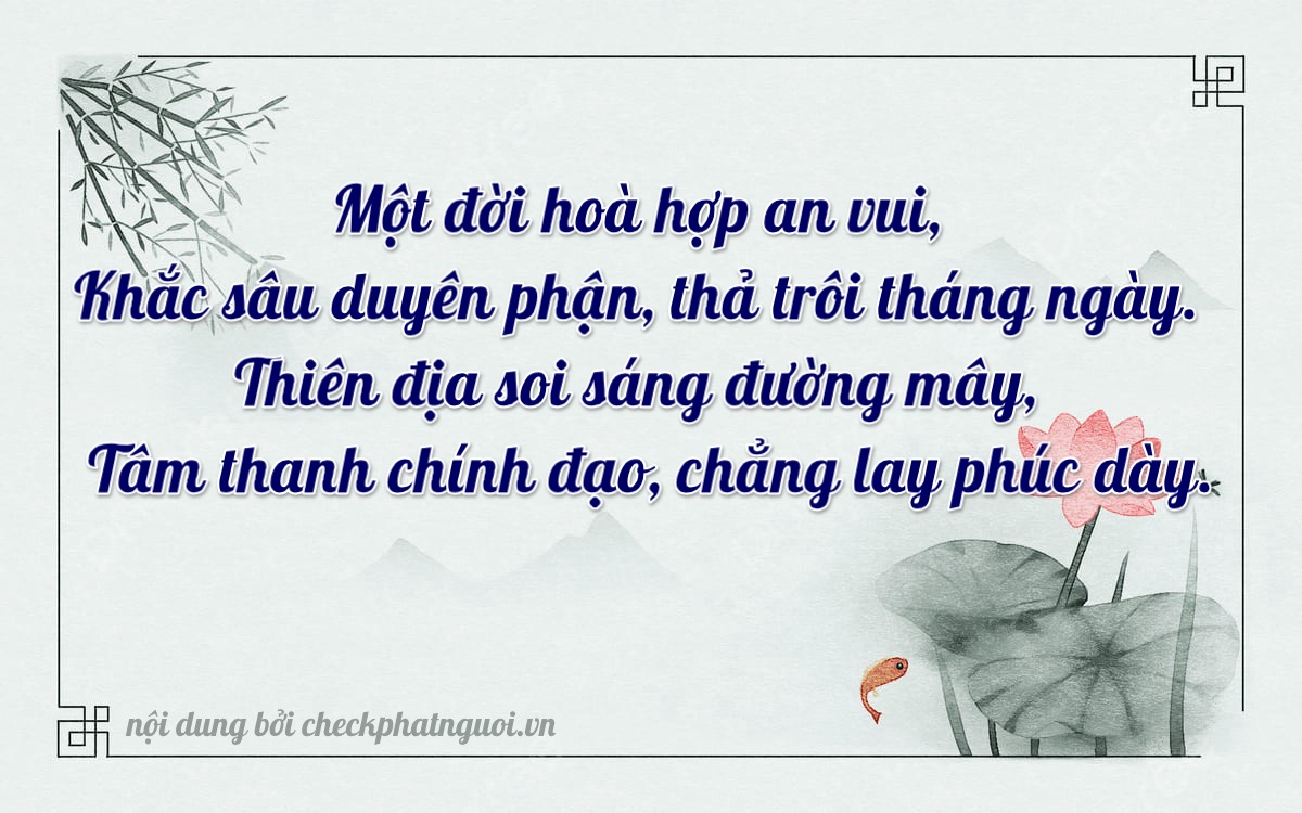 Bài thơ ý nghĩa cho <b>biển số 37A-21205</b> tại website checkphatnguoi.vn