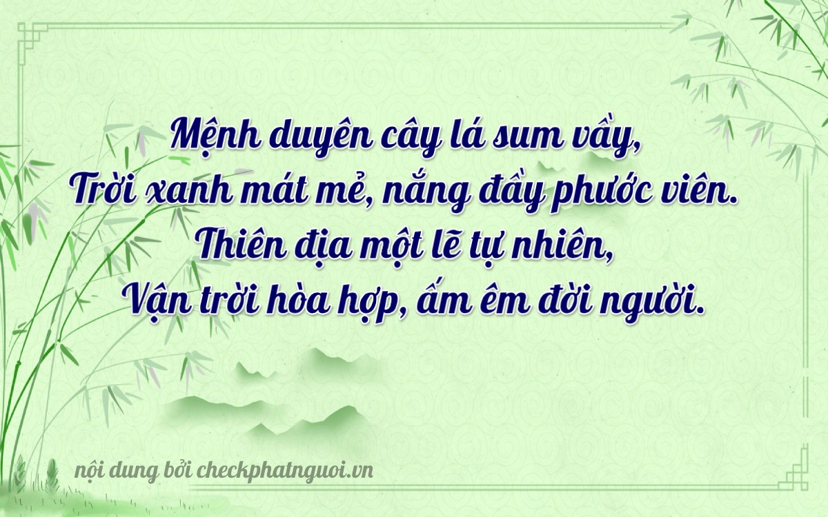 Bài thơ ý nghĩa cho <b>biển số 37A-30883</b> tại website checkphatnguoi.vn