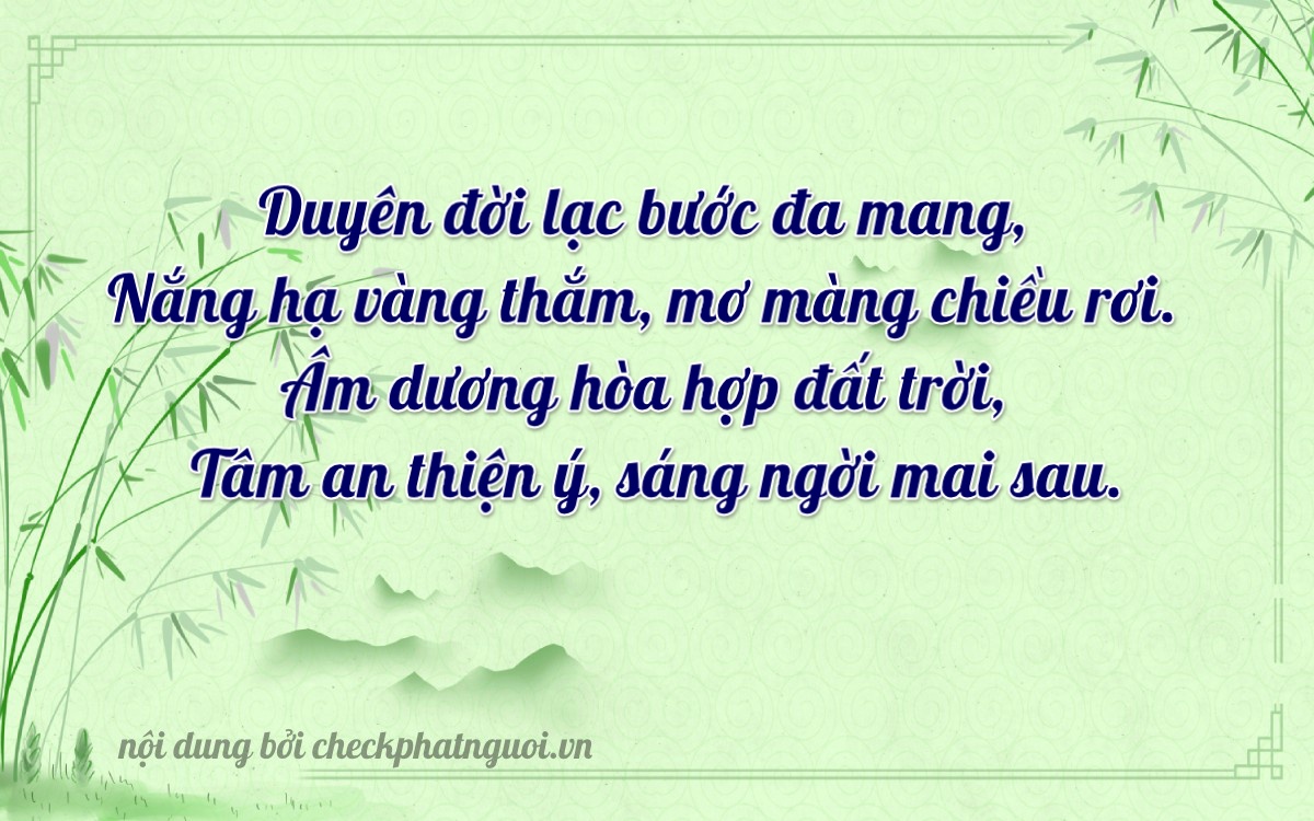 Bài thơ ý nghĩa cho <b>biển số 37A-37880</b> tại website checkphatnguoi.vn