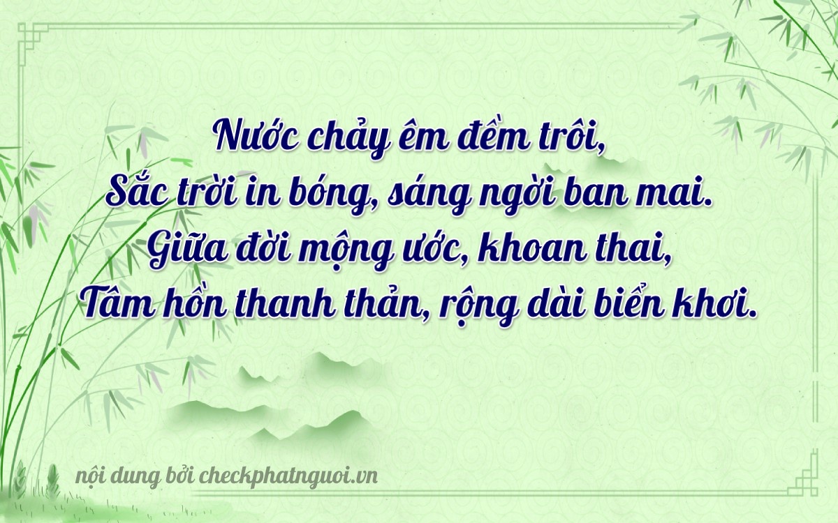 Bài thơ ý nghĩa cho <b>biển số 37A-39313</b> tại website checkphatnguoi.vn