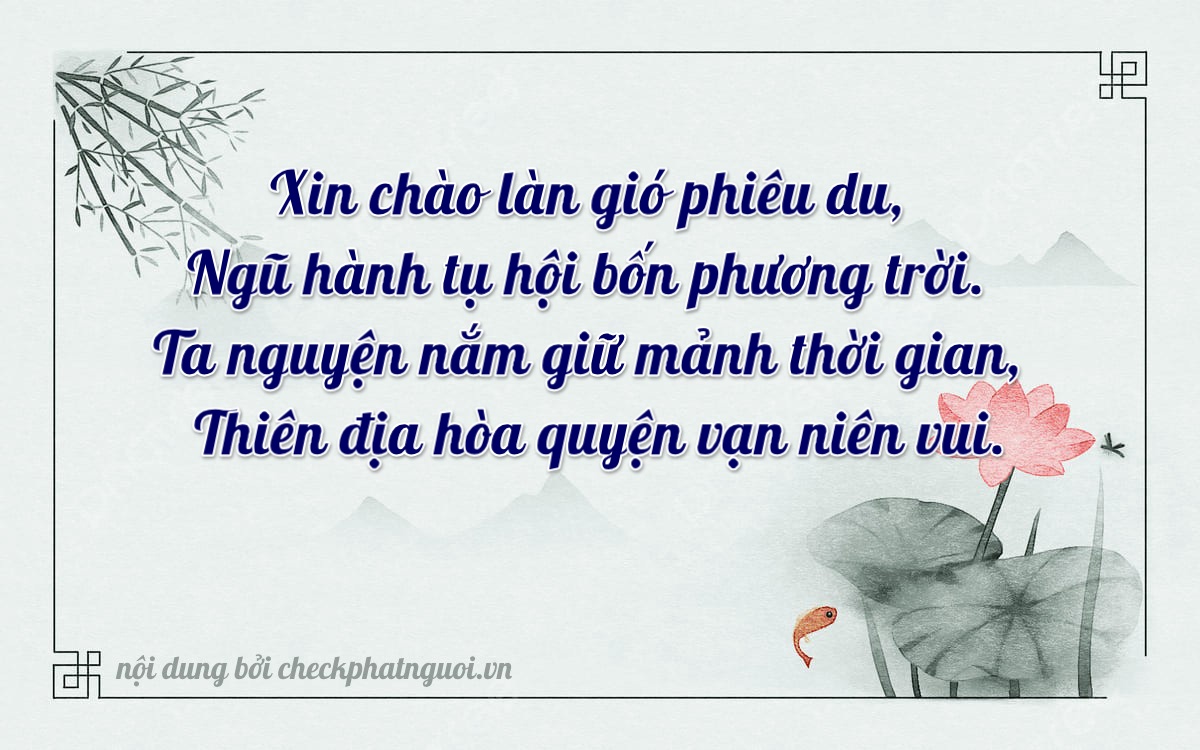 Bài thơ ý nghĩa cho <b>biển số 37A-41178</b> tại website checkphatnguoi.vn