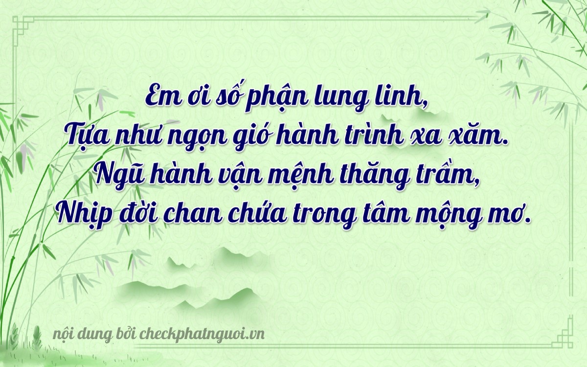 Bài thơ ý nghĩa cho <b>biển số 37A-41678</b> tại website checkphatnguoi.vn