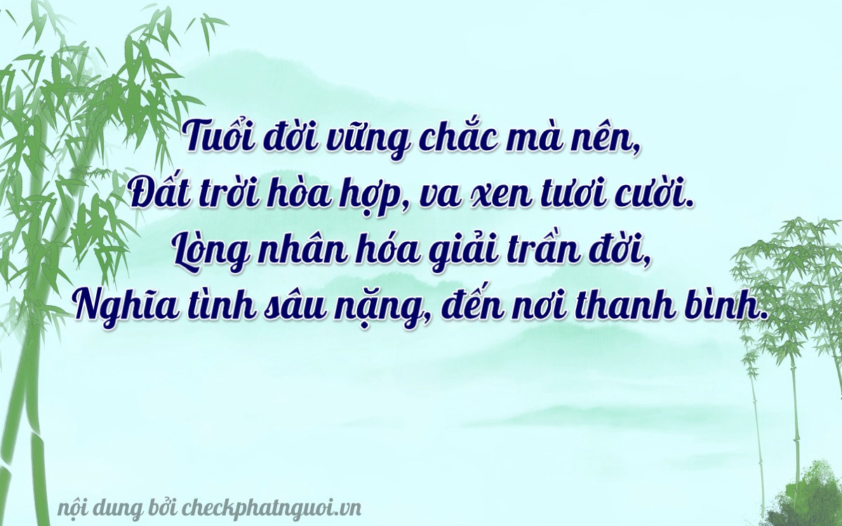 Bài thơ ý nghĩa cho <b>biển số 37A-52045</b> tại website checkphatnguoi.vn