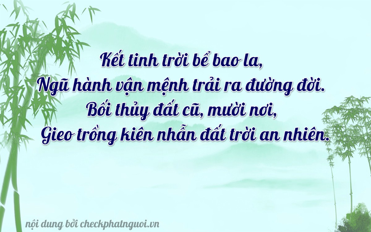 Bài thơ ý nghĩa cho <b>biển số 37A-52202</b> tại website checkphatnguoi.vn