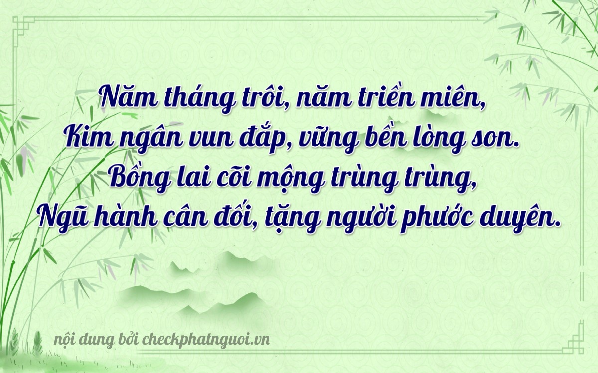 Bài thơ ý nghĩa cho <b>biển số 37A-55758</b> tại website checkphatnguoi.vn