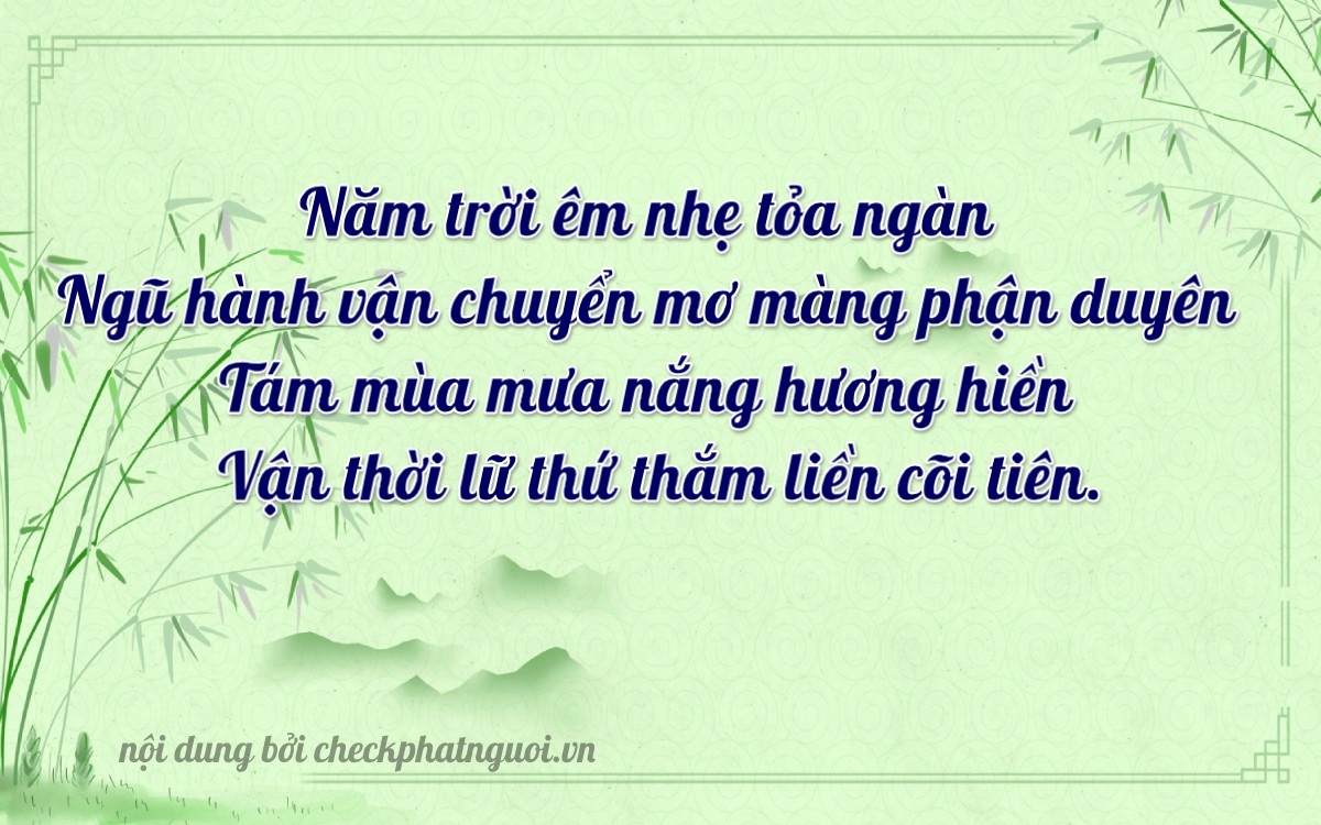 Bài thơ ý nghĩa cho <b>biển số 37A-55879</b> tại website checkphatnguoi.vn