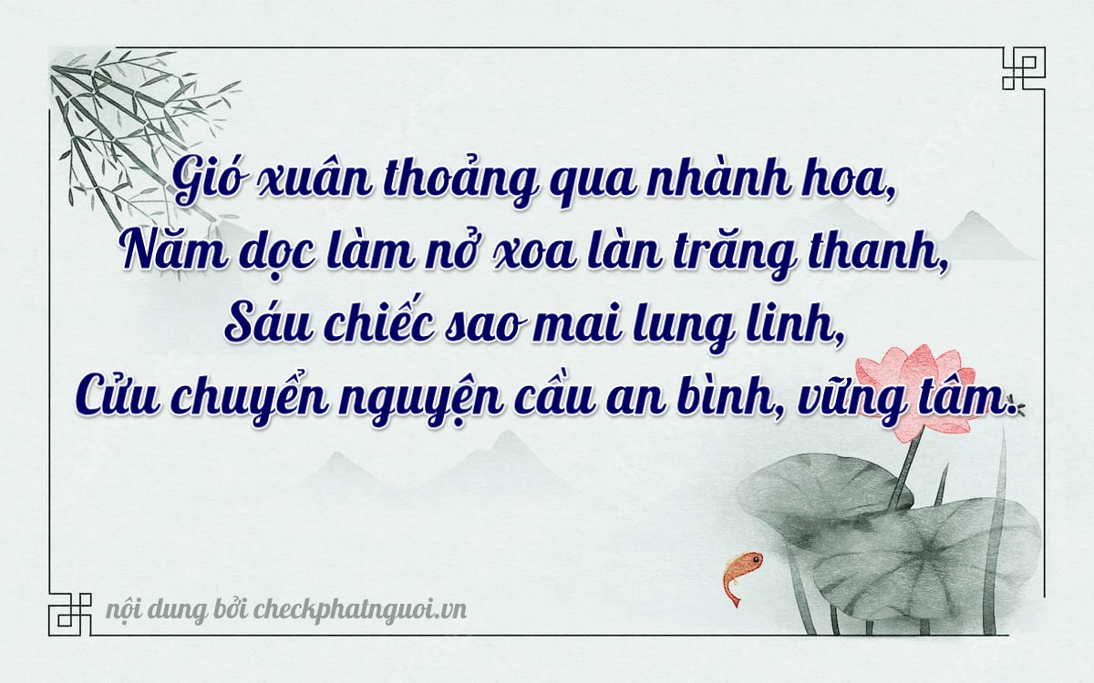 Bài thơ ý nghĩa cho <b>biển số 37A-63966</b> tại website checkphatnguoi.vn