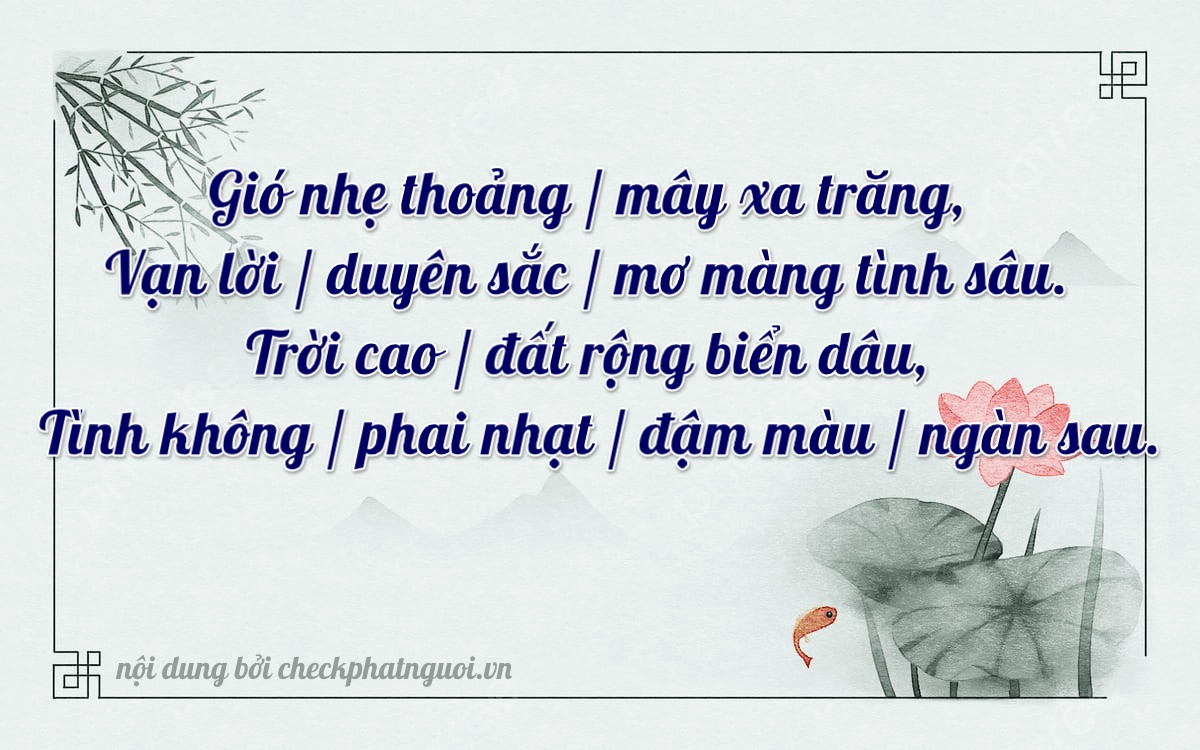 Bài thơ ý nghĩa cho <b>biển số 37A-67089</b> tại website checkphatnguoi.vn