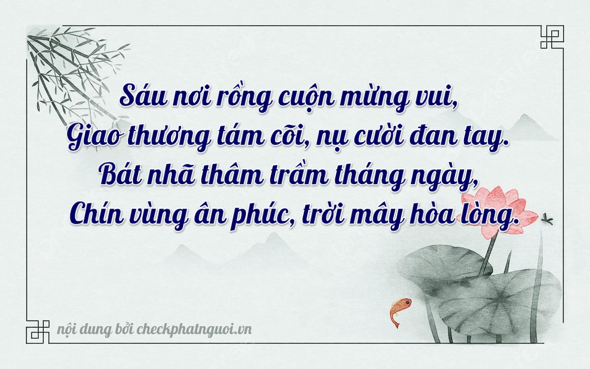 Bài thơ ý nghĩa cho <b>biển số 37A-68839</b> tại website checkphatnguoi.vn