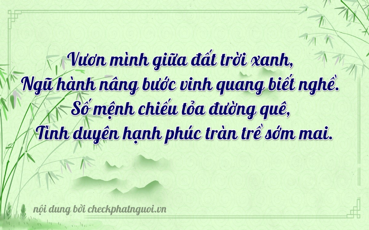 Bài thơ ý nghĩa cho <b>biển số 37A-70603</b> tại website checkphatnguoi.vn