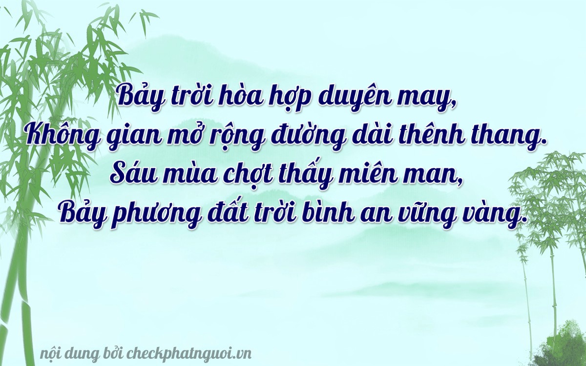 Bài thơ ý nghĩa cho <b>biển số 37A-70672</b> tại website checkphatnguoi.vn