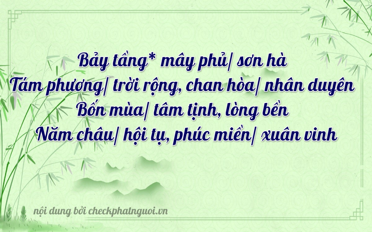 Bài thơ ý nghĩa cho <b>biển số 37A-78450</b> tại website checkphatnguoi.vn
