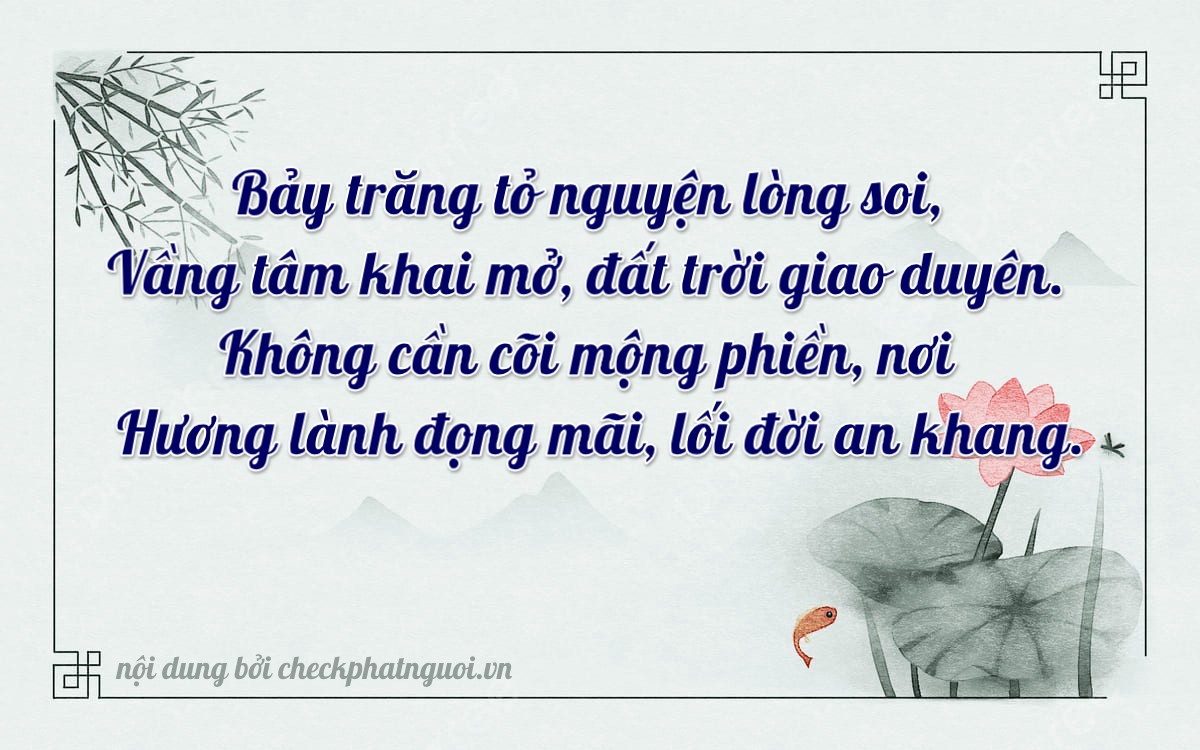 Bài thơ ý nghĩa cho <b>biển số 37A-79083</b> tại website checkphatnguoi.vn