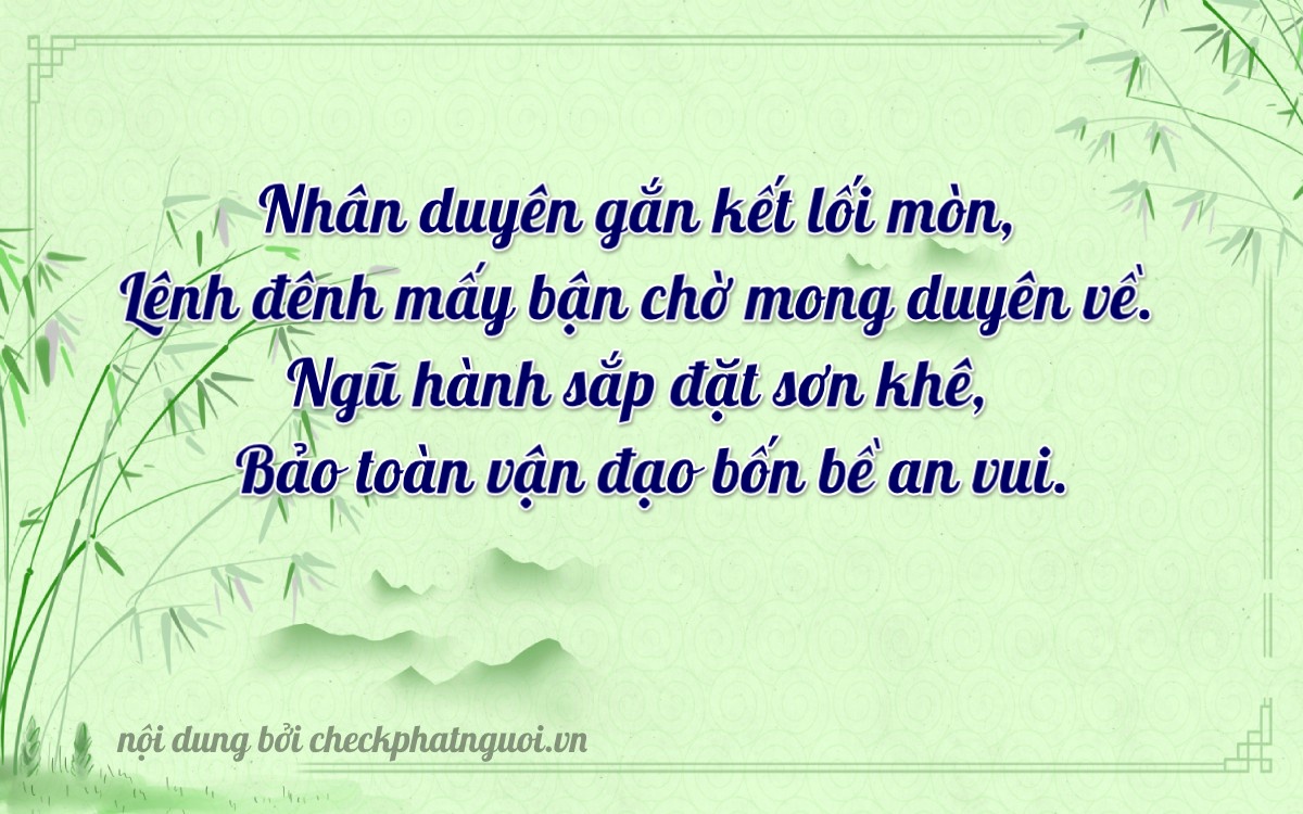 Bài thơ ý nghĩa cho <b>biển số 37A-80355</b> tại website checkphatnguoi.vn