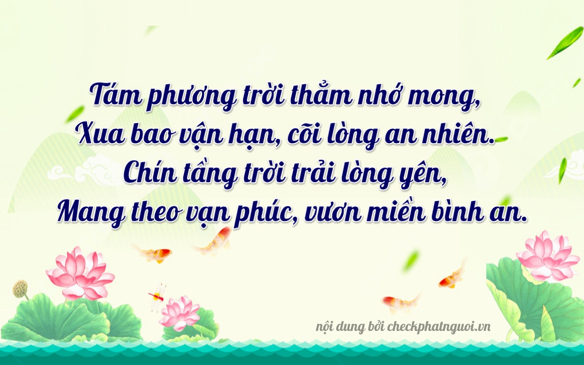 Bài thơ ý nghĩa cho <b>biển số 37A-82093</b> tại website checkphatnguoi.vn