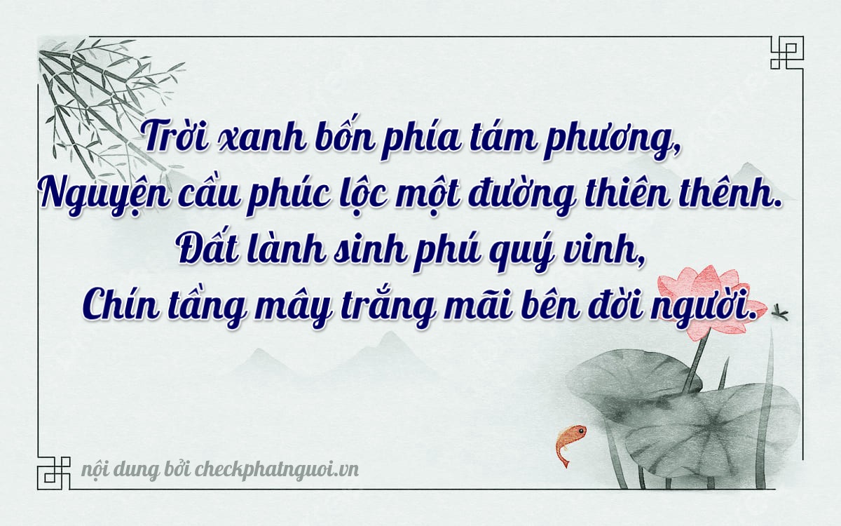 Bài thơ ý nghĩa cho <b>biển số 37A-84769</b> tại website checkphatnguoi.vn