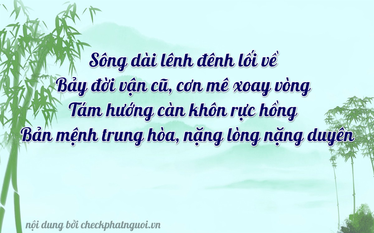 Bài thơ ý nghĩa cho <b>biển số 37A-87897</b> tại website checkphatnguoi.vn