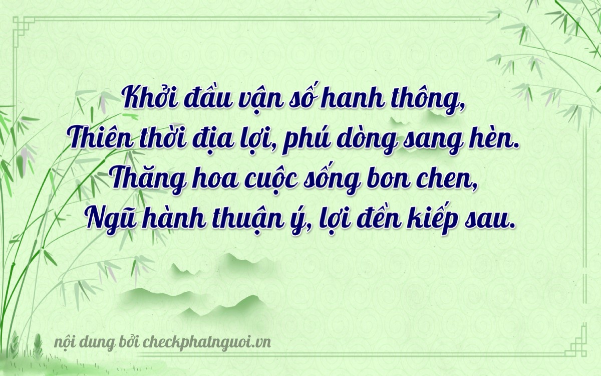 Bài thơ ý nghĩa cho <b>biển số 37A-88222</b> tại website checkphatnguoi.vn