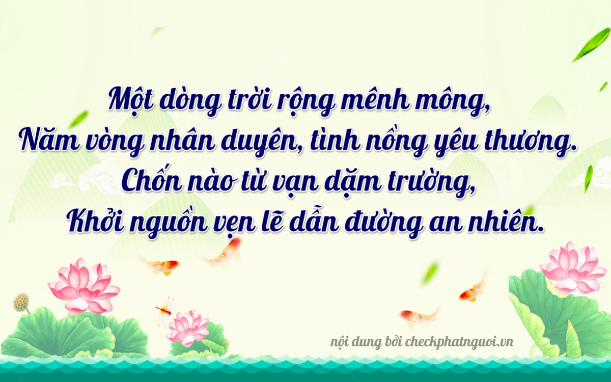 Bài thơ ý nghĩa cho <b>biển số 37AA-01003</b> tại website checkphatnguoi.vn