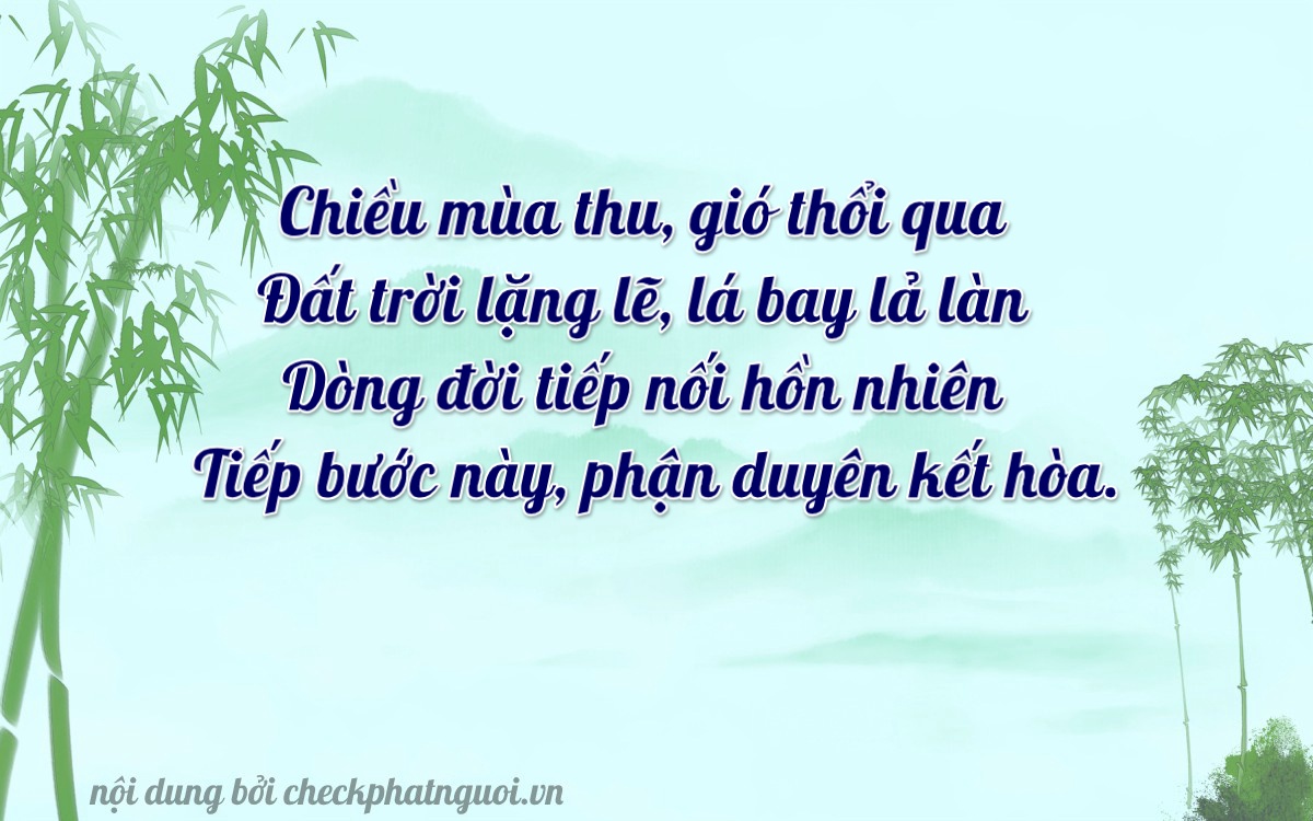 Bài thơ ý nghĩa cho <b>biển số 37AB-08348</b> tại website checkphatnguoi.vn