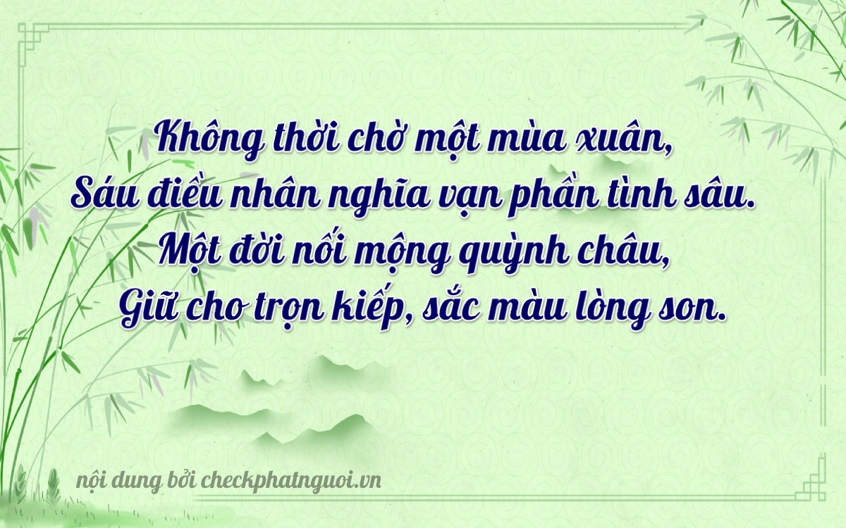 Bài thơ ý nghĩa cho <b>biển số 37AL-06662</b> tại website checkphatnguoi.vn