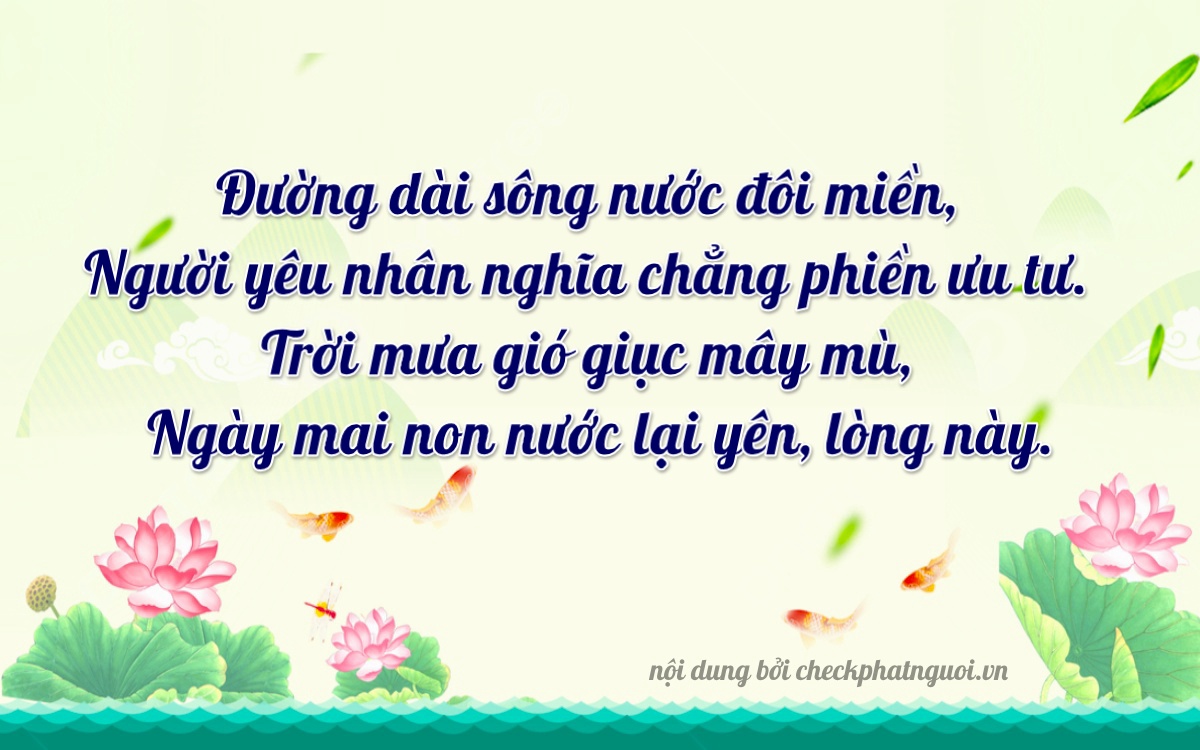 Bài thơ ý nghĩa cho <b>biển số 37B-06370</b> tại website checkphatnguoi.vn