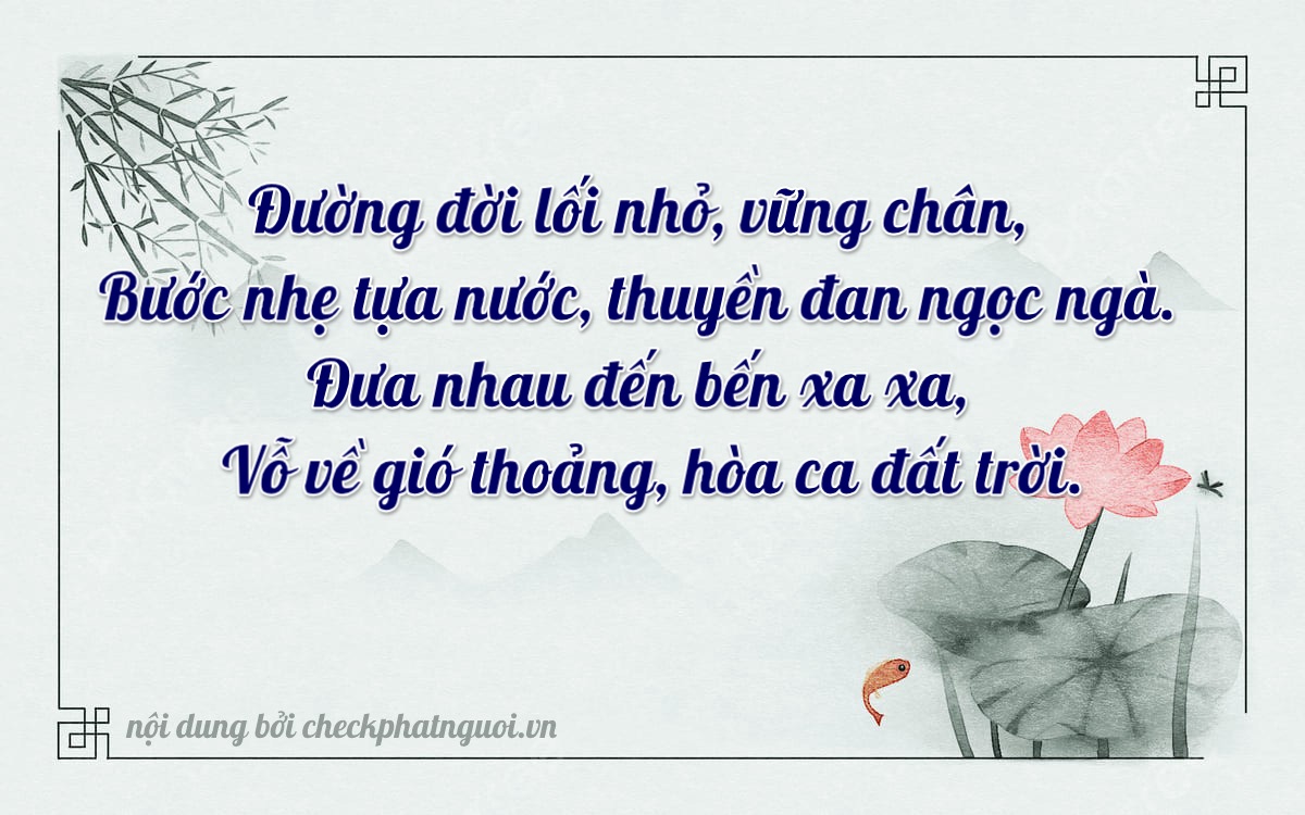 Bài thơ ý nghĩa cho <b>biển số 37B1-14646</b> tại website checkphatnguoi.vn
