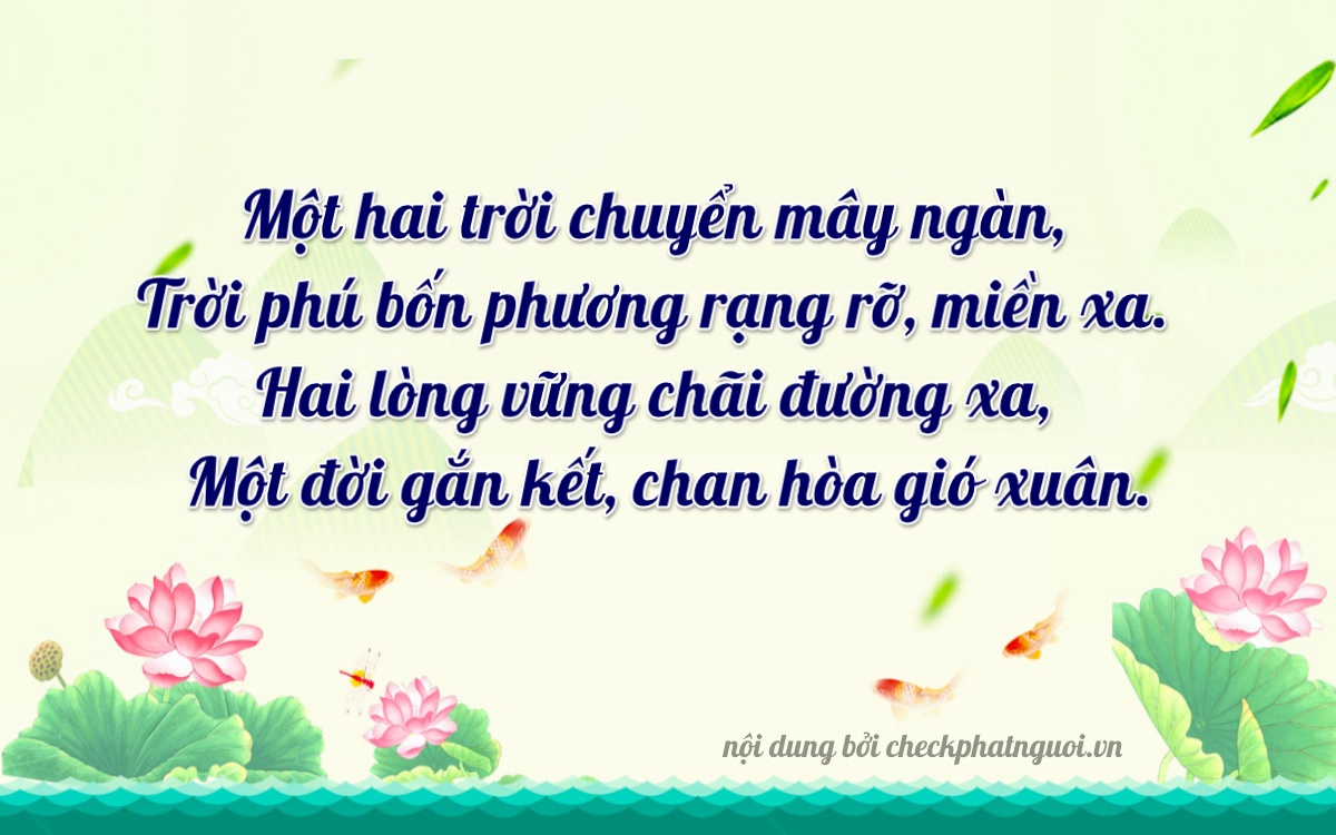 Bài thơ ý nghĩa cho <b>biển số 37B-13241</b> tại website checkphatnguoi.vn