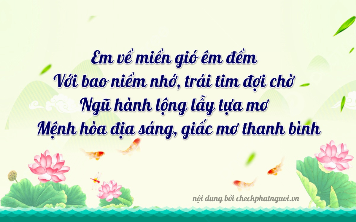 Bài thơ ý nghĩa cho <b>biển số 37B1-43968</b> tại website checkphatnguoi.vn