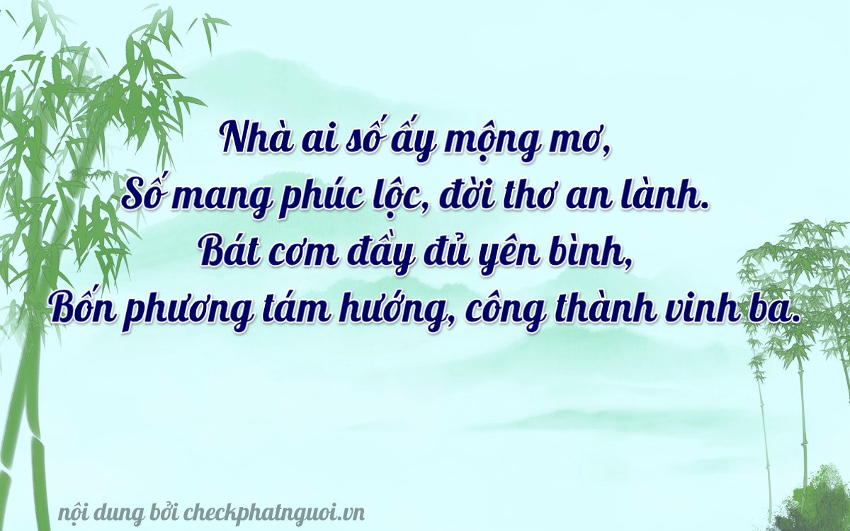 Bài thơ ý nghĩa cho <b>biển số 37B-18860</b> tại website checkphatnguoi.vn