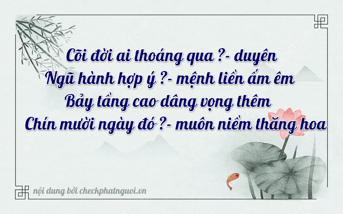 Bài thơ ý nghĩa cho <b>biển số 37B2-00679</b> tại website checkphatnguoi.vn