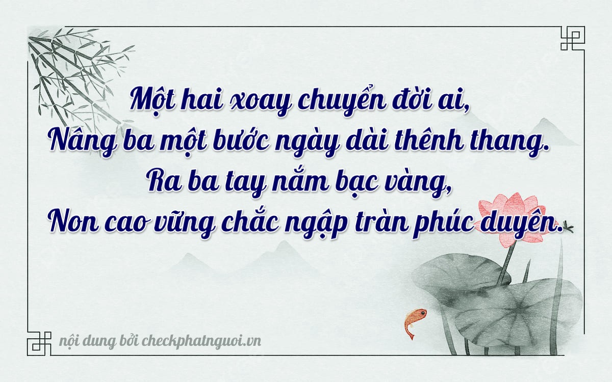 Bài thơ ý nghĩa cho <b>biển số 37B2-12133</b> tại website checkphatnguoi.vn