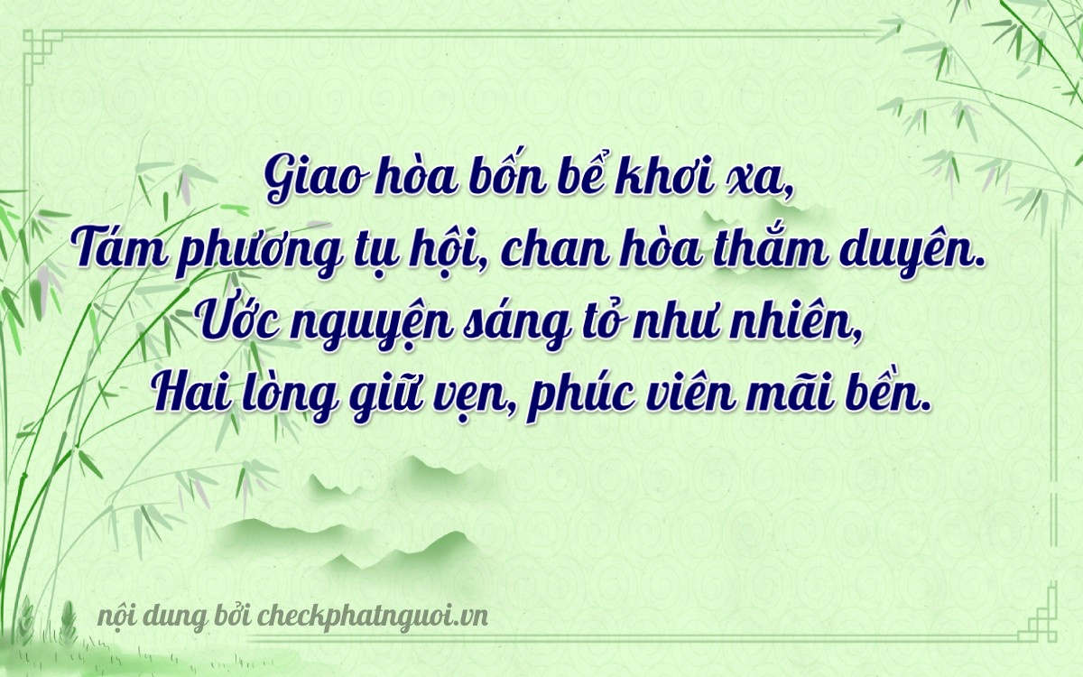 Bài thơ ý nghĩa cho <b>biển số 37B2-18722</b> tại website checkphatnguoi.vn